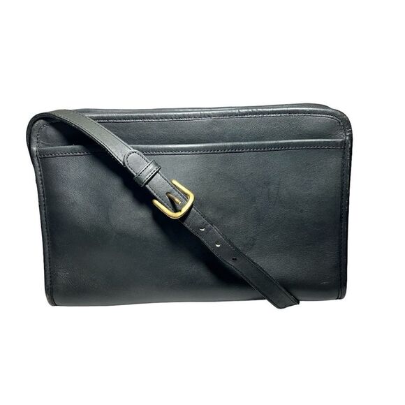 Coach Black Vintage Swagger 9820 Crossbody Bag With Hang Tag - Picture 1 of 16